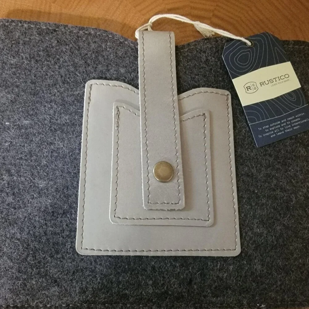 Handcrafted RUSTICO Fine Leather Tablet Case - NEW WITH TAGS